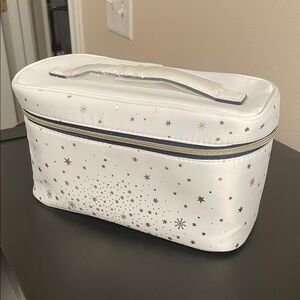 Estée Lauder Makeup Bag with Gold Accents